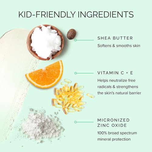 MDSolarSciences Mineral KidStick SPF 40 - Gentle, Fragrance-Free Sunscreen Stick for Kids | 0.6 oz