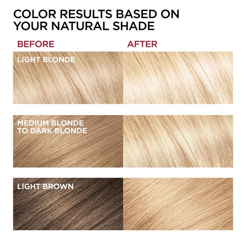 L'Oreal Paris Superior Preference Fade-Defying + Shine Permanent Hair Color, LB01 Extra Light Ash Blonde, Pack of 2, Hair Dye