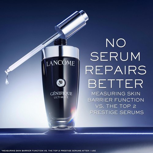 Lancôme Génifique Ultimate Dual Recovery Face Serum - Anti-Aging Formula for Fine Lines & Even Skin Tone - 1.0 oz