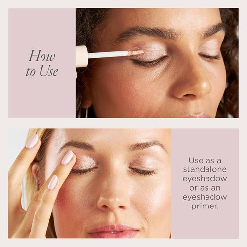 PÜR MINERALS Creamy Eyeshadow & Primer - Peptide-Enriched On Point Tint for Vibrant Color