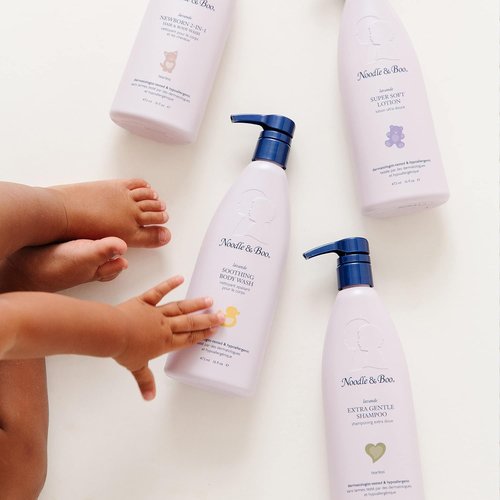 Noodle & Boo Lavender Baby Bath - Soothing Formula for Newborns | Gentle & Calming 8 oz
