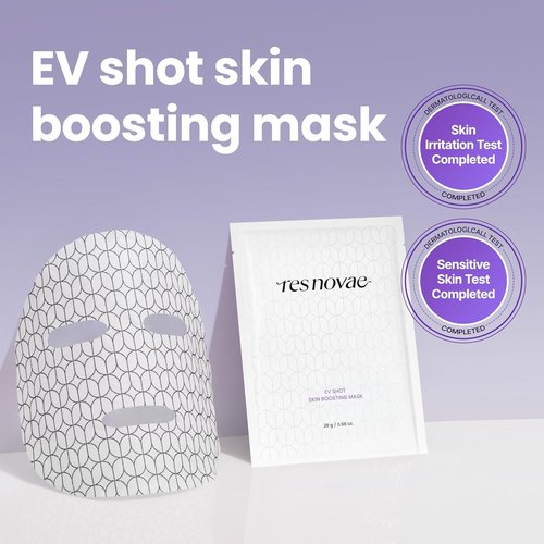 EV Shot Skin Boosting Mask - Firming & Moisture-Rich Sheet Mask with Peptides and Ceramides