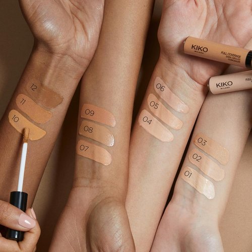 KIKO Milano Full Coverage Concealer - Brighten Dark Circles | Long-Lasting Formula