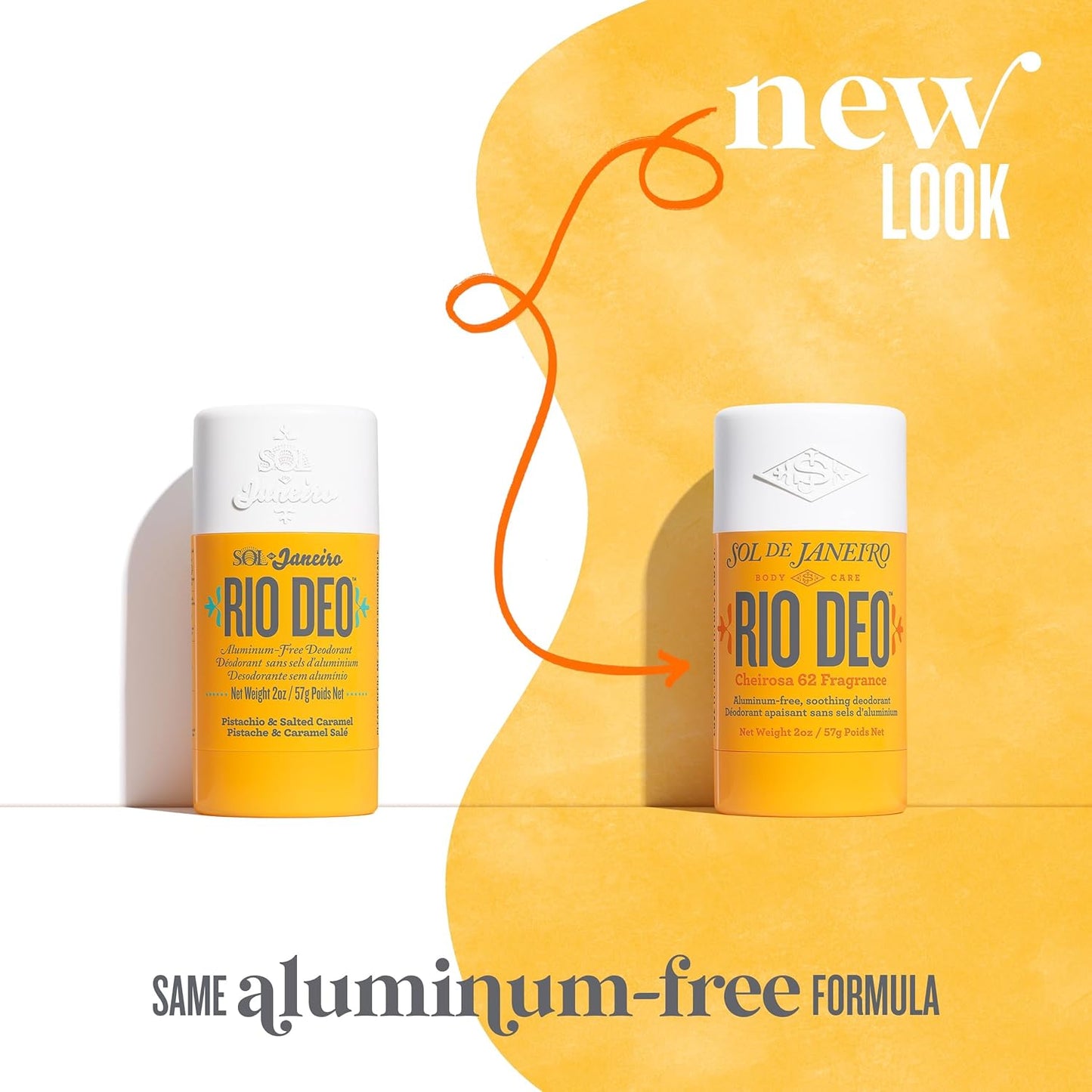 Sol de Janeiro Rio Deo - Aluminum-Free Deodorant Refill Cartridge | Eco-Friendly & Long-Lasting