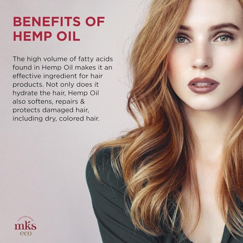MKS Eco Color Care Leave-In Treatment | Sunflower Scent - 4 Fl Oz - Enhances Shine & Controls Frizz with Argan & Hemp Oil - Vegan & Cruelty-Free