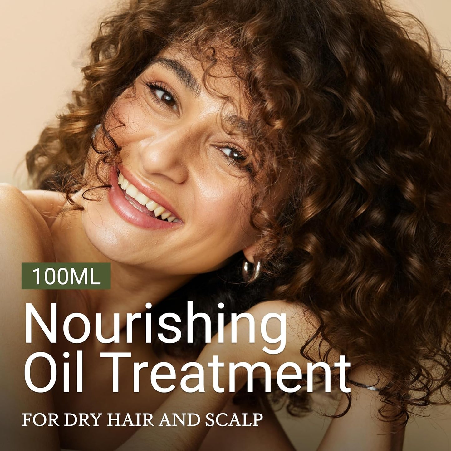Loma Hair Care Nourishing Oil Treatment - Revitalize & Hydrate Dry Hair | 4 oz