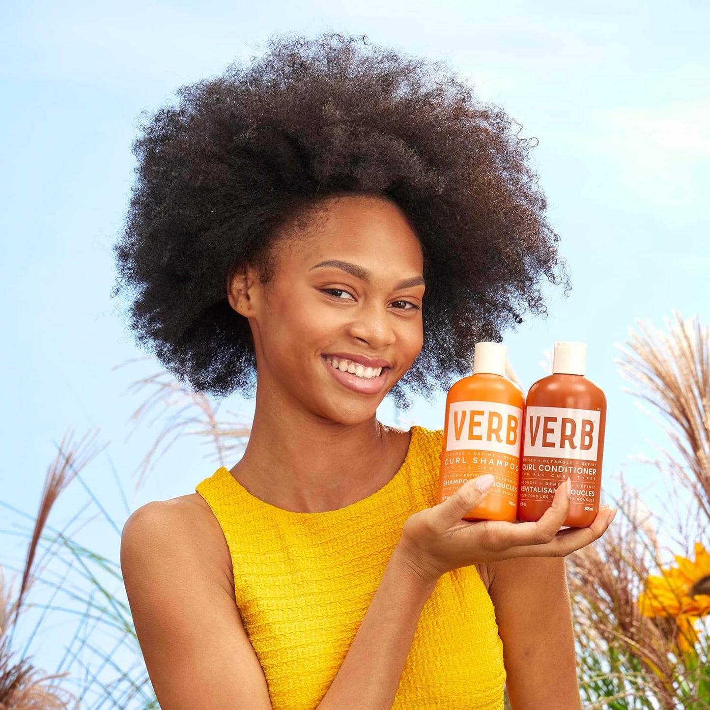 VERB Curl Shampoo & Conditioner Duo - Cleanse, Smooth & Control Frizz - Vegan, No Parabens or Sulfates