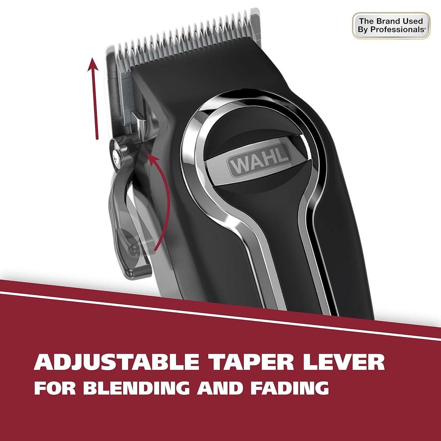 Wahl USA Elite Pro Hair Clipper - High-Performance Corded Grooming Kit for Men | Model 79602M