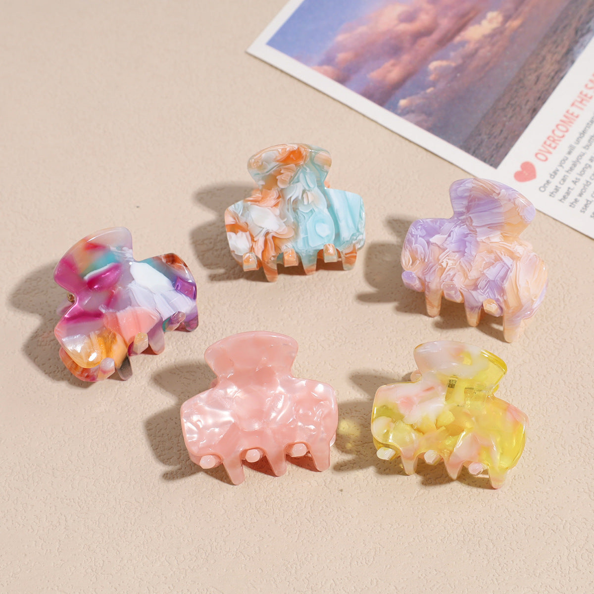 Acetate Hair Grip Clips