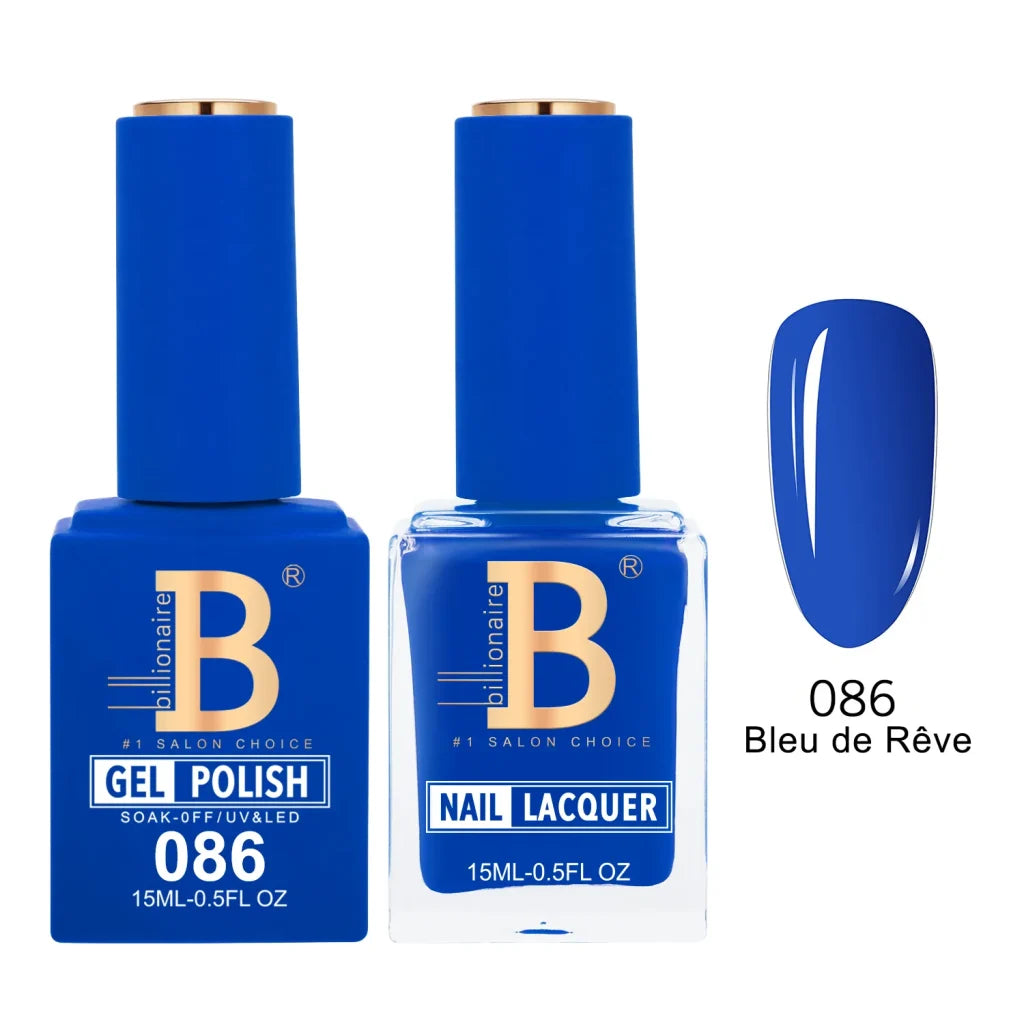 Matching Gel & Lacquer Nail Polish Duo Set - Multiple Colors