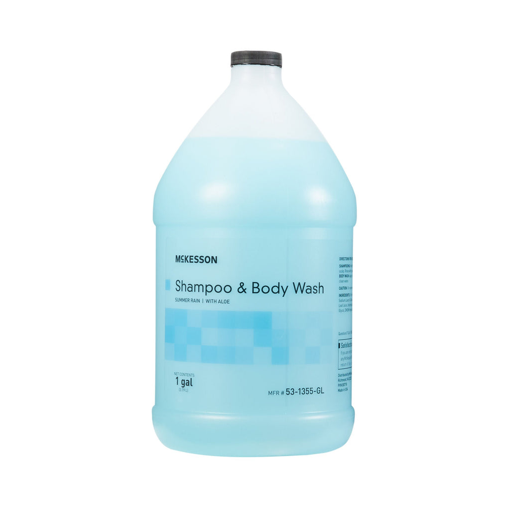 2-Gallon Scented Shampoo & Body Wash - Summer Rain, Sensitive Skin