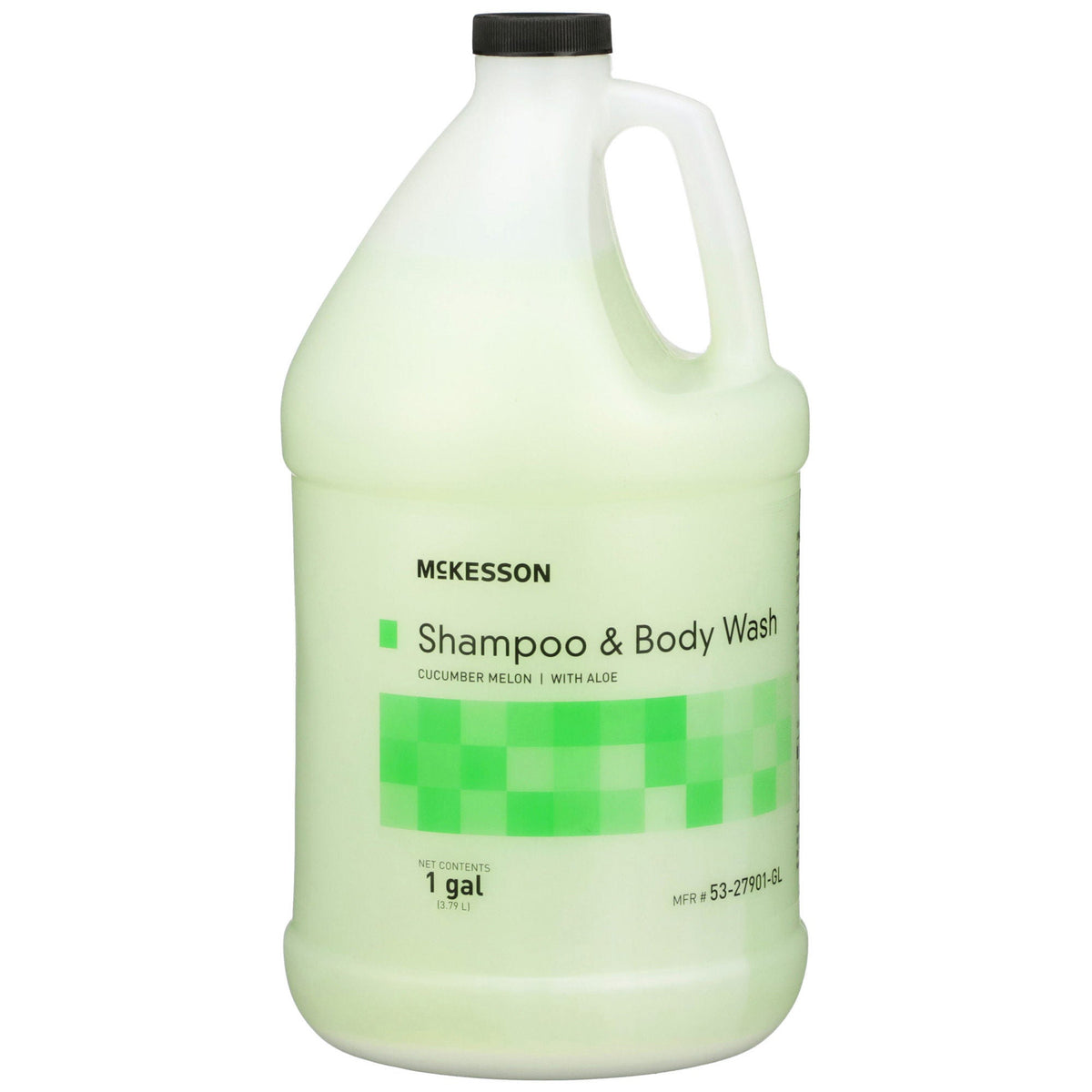 1 Gallon Scented Shampoo & Body Wash - Cucumber Melon | Gentle, Hydrating
