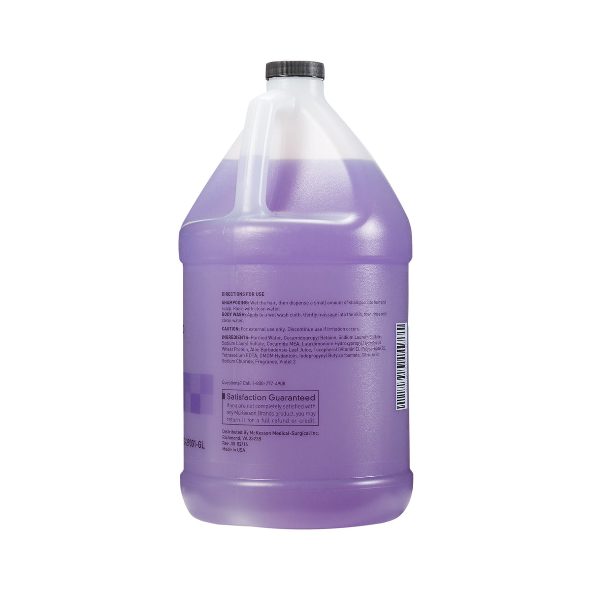 Lavender Tearless Shampoo & Body Wash 2-in-1 Gallon Pack for Sensitive Skin