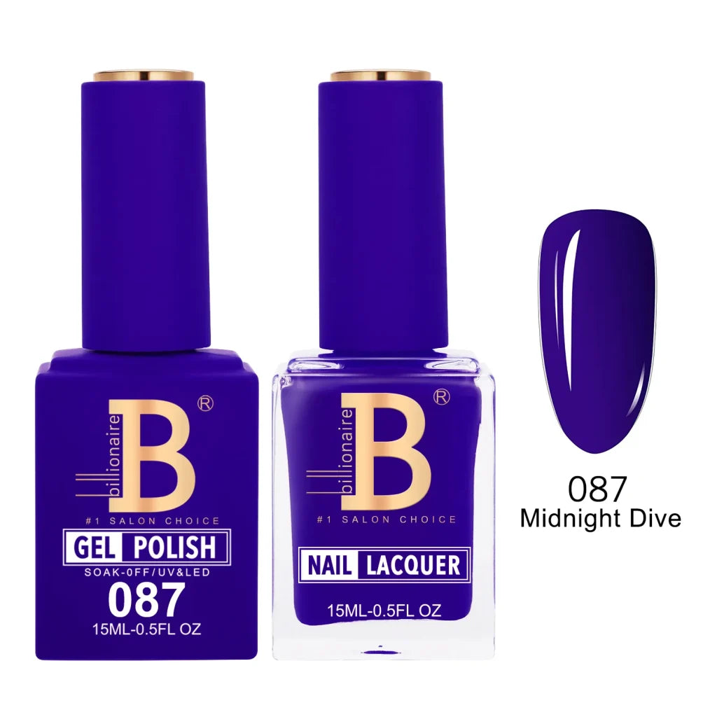 Matching Gel & Lacquer Nail Polish Duo Set - Multiple Colors