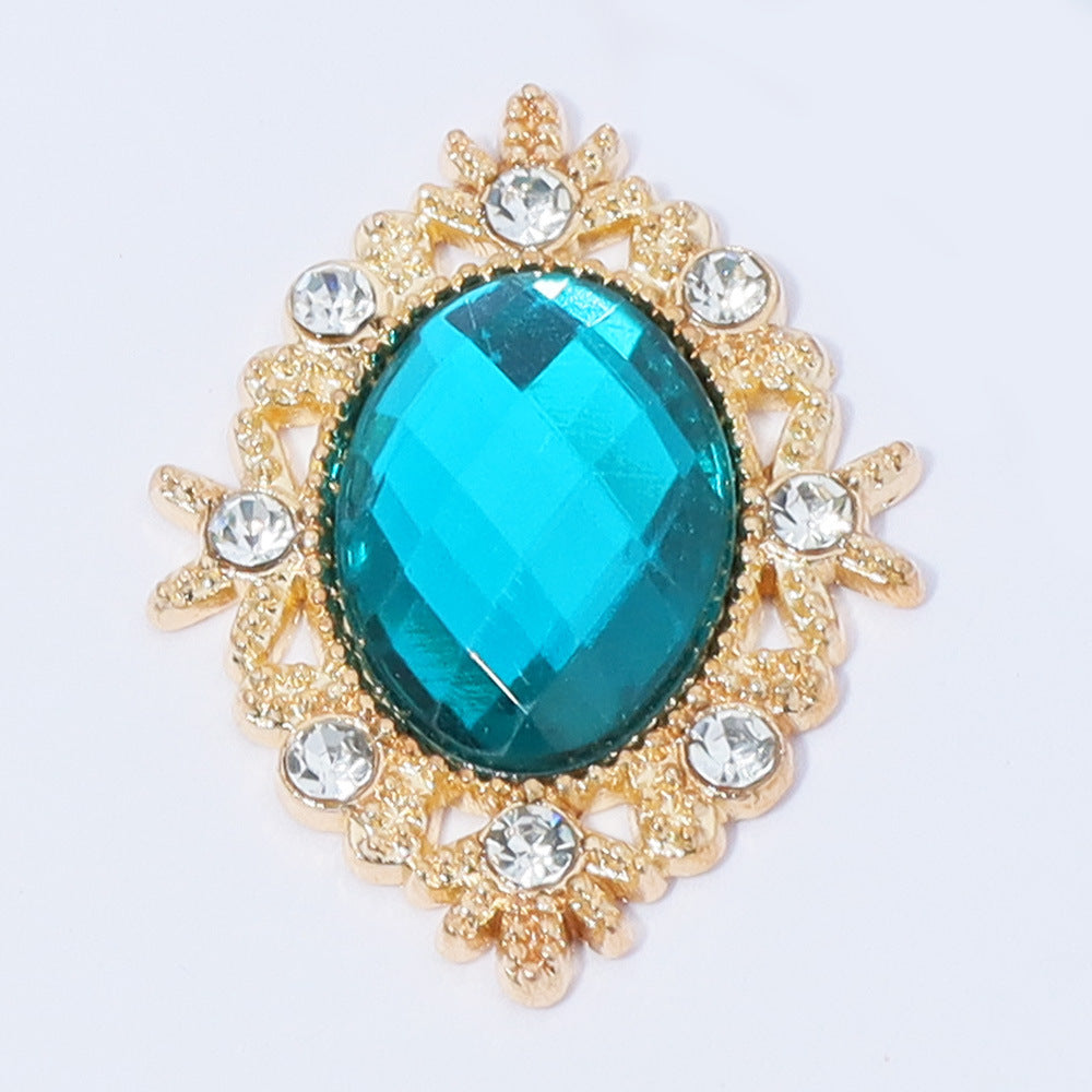 Crystal Gem Diamond Buckle