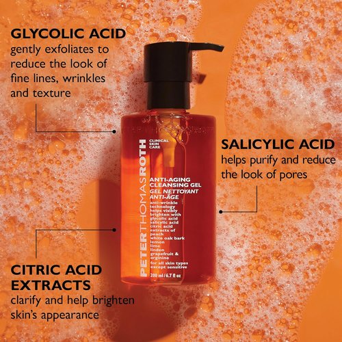 Peter Thomas Roth | Anti-Aging Cleansing Gel - Deep Cleanse & Revitalize Skin 8 oz