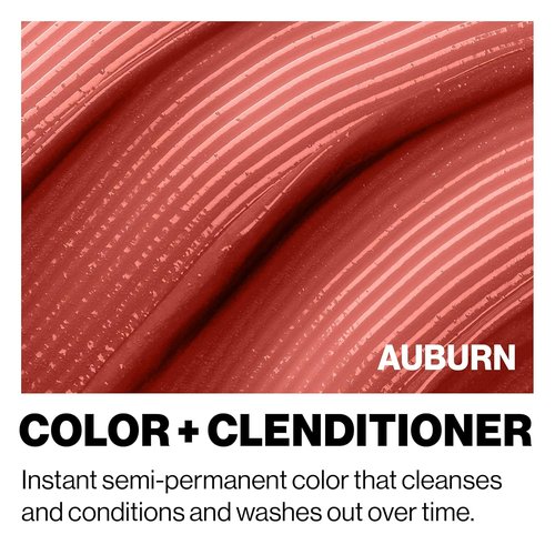 Keracolor Color + Clenditioner - 3-in-1 Color-Depositing Conditioner, Gently Cleans & Conditions, 12 Fl Oz | 23 Shades Available