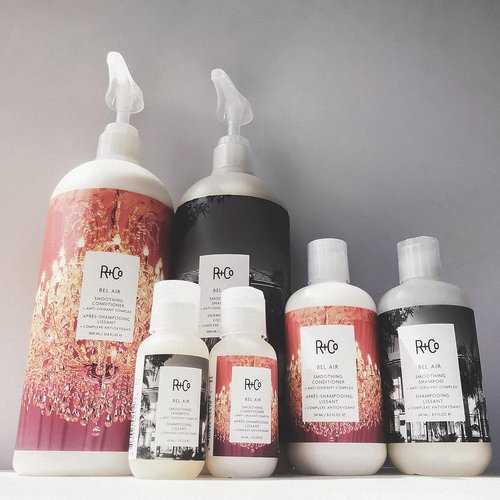 R+Co Bel Air Smoothing Shampoo - Anti-Oxidant Complex for Frizz-Free, Smooth Hair - UV Protection & Hydration, Sulfate-Free