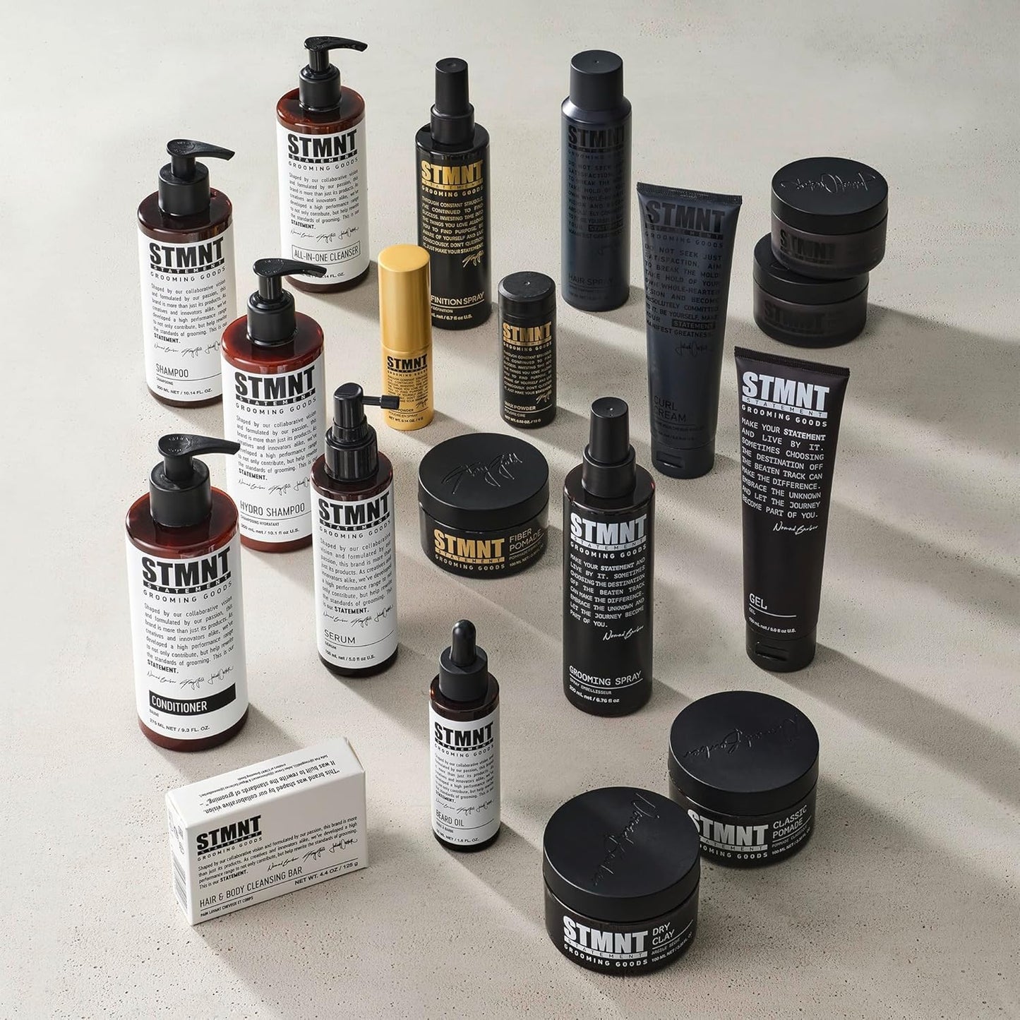 STMNT Grooming Goods Conditioner - Softens Hair & Restores Shine | Moisturizing Formula with Charcoal & Menthol | All Hair Types