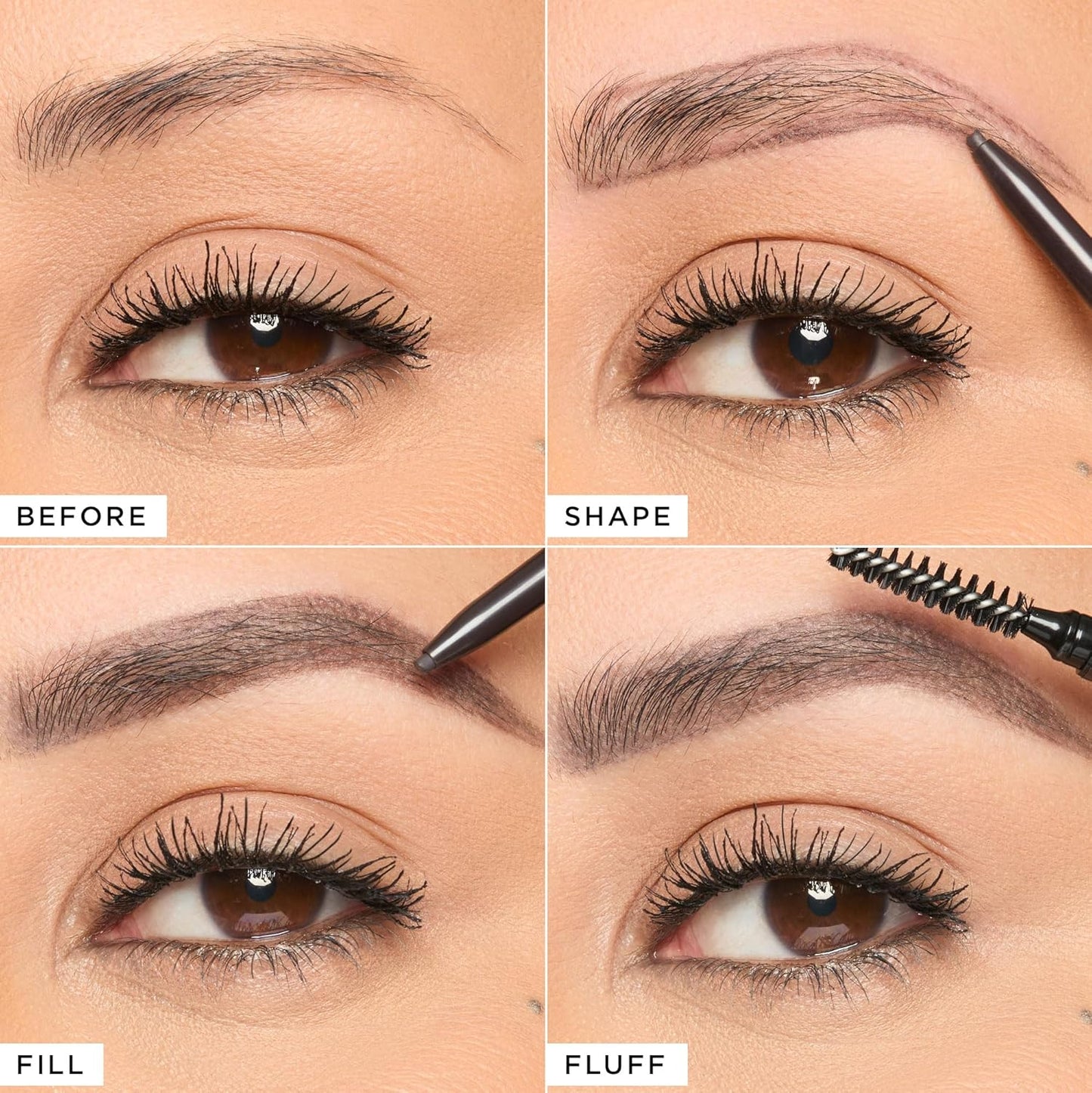 Tarte Amazonian Clay Waterproof Brow Pencil - Shape, Define & Fill Brows with Vitamin E | Vegan & Cruelty-Free
