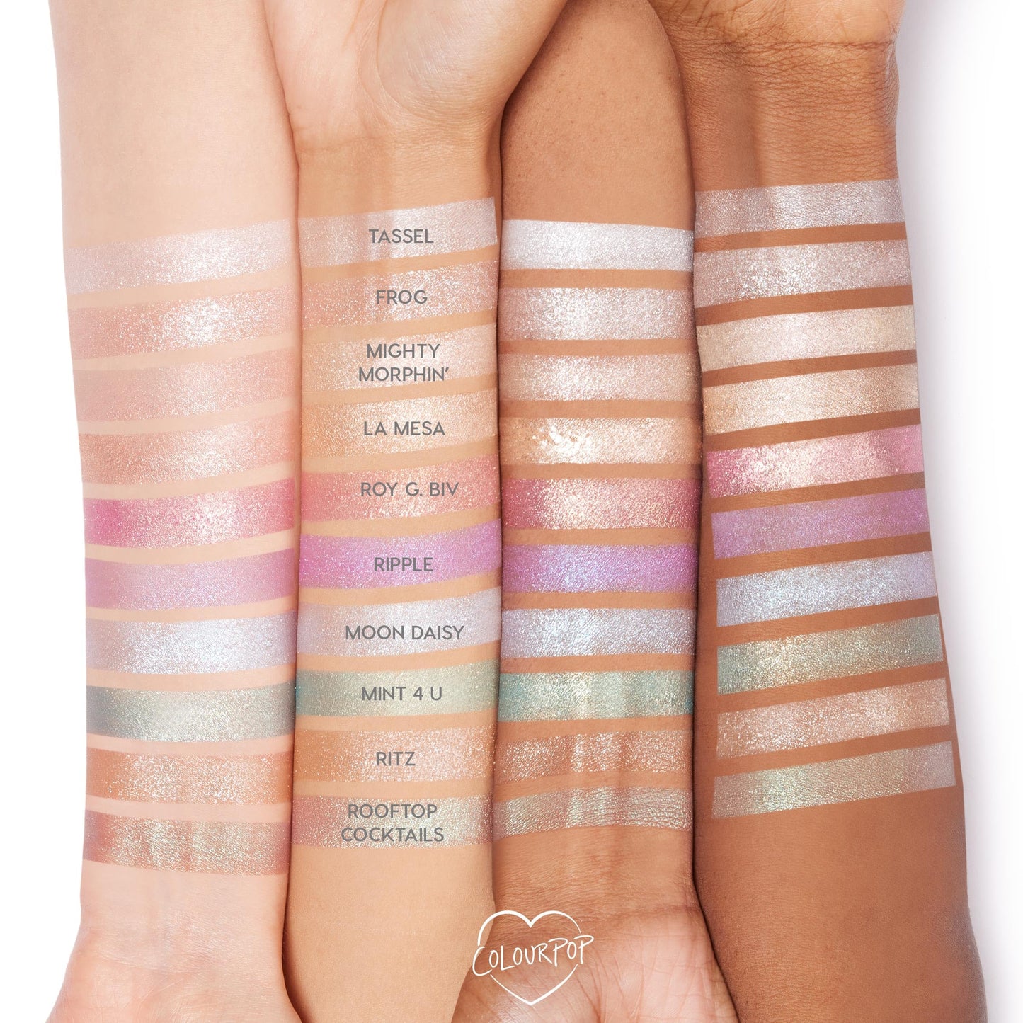 ColourPop Super Shock Shadow - High-Pigment, Crème-Powder Eye Makeup - Single Glitter Eyeshadow with Zero Fallout and Unique Bouncy Texture - Metallic Baby Blue Eyeshadow - Moon Daisy (0.07 oz)