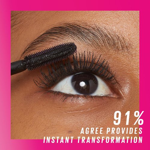 Maybelline Lash Sensational Waterproof Mascara - Lengthening & Volumizing, Very Black, 1 Count