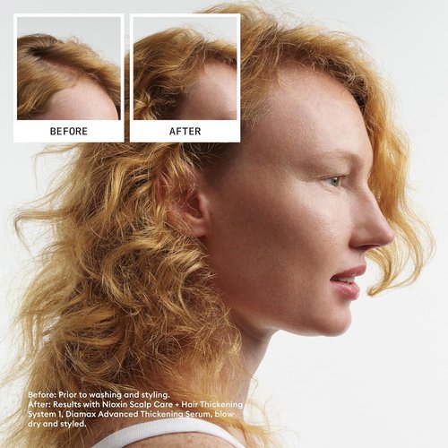 Nioxin Shampoo & Conditioner Liter Duo Set - Strengthen Natural & Colored Hair | Systems 1-4 | Pumps Included