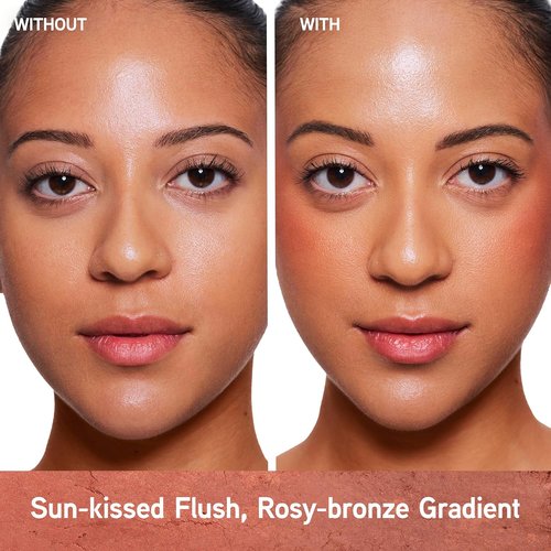 Bronze Booster™ Pressed Blush - Glow-Activated Formula for Radiant Skin