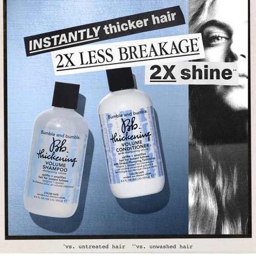 Bumble and bumble. Thickening Travel-Size Volumizing Hair Set for Fine Hair | Shampoo, Conditioner + Dry Texture Spray | 3-Piece Set | Travel Size
