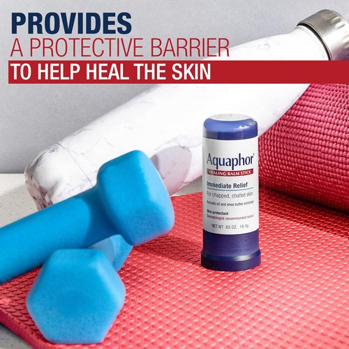 Aquaphor Healing Balm Stick - Skin Protectant with Avocado Oil & Shea Butter | 0.65 Oz Stick