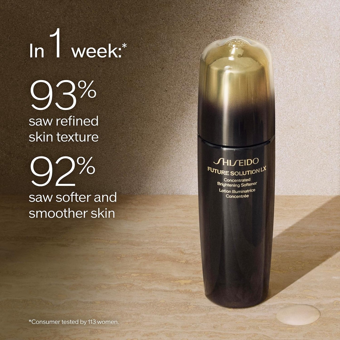 Shiseido Future Solution LX Brightening Softener - Anti-Aging Facial Lotion for Smooth, Clear Skin - All Skin Types