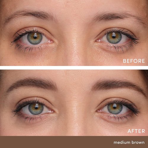 Jane Iredale PureBrow Brow Gel - Creamy Formula for Flexible Hold & Volume | Micro-Spoolie Brush Included