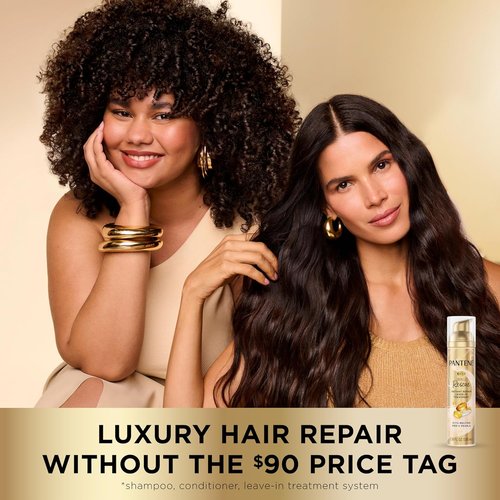 Pantene Miracle Rescue Leave-In Treatment - Pro-V Pearls for Instant Damage Repair | 3.38 oz