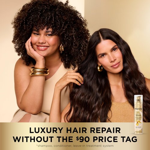 Pantene Miracle Rescue Leave-In Treatment with Pro-V Pearls, Instant Damage Repair, 3.38 oz