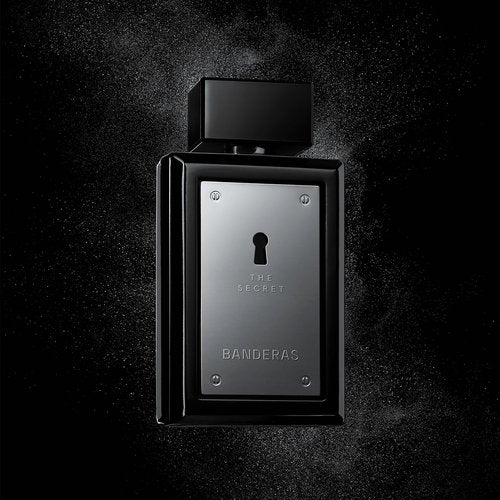 Banderas Perfumes - The Secret - Eau de Toilette for Men - Long Lasting - Elegant, Sexy and Masculine Fragance - Fruity and Leather Notes - Ideal for Day Wear