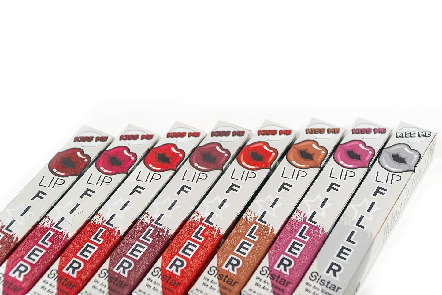 Sistar KISS ME Lip Filler - Hydrating Plumping Lip Gloss with Ultra Glitter | 2.5 mL (Fiji)