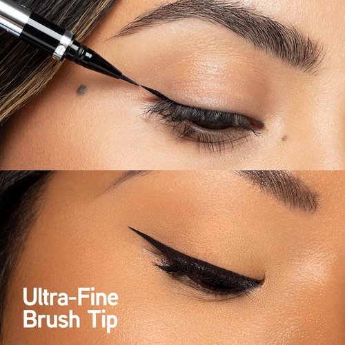 Physicians Formula Eye Booster Liquid Eyeliner - Waterproof Precision, Lash-Boosting Complex, Ultra Black