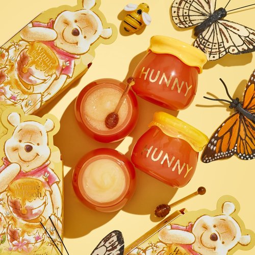ColourPop Winnie the Pooh Lip Scrub & Mask Set - Vegan, Cruelty-Free Duo for Exfoliating & Moisturizing - Honey Flavor - Hunny Pot (2 Count)