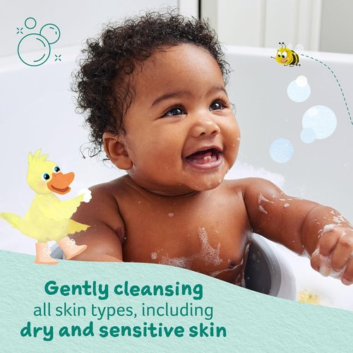 Childs Farm Baby Body Wash - Unfragranced Formula for Newborns | Gentle Clean for Sensitive Skin, 8.4 Fl Oz