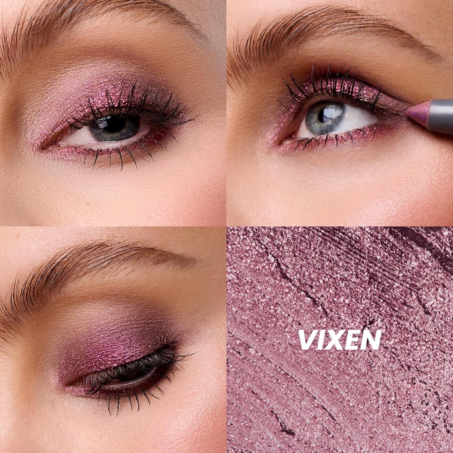 Wonderskin IYKYK Eyeshadow Stick - Budge-Proof, Waterproof Shimmer Eye Shadow in Vixen Color