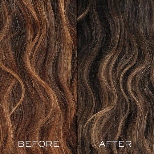 Kristin Ess Hair Gloss - Smokey Topaz Medium Neutral Blonde | 4-Week Semi-Permanent Color Depositing Conditioner - Vegan & Ammonia Free for Vibrant Shine