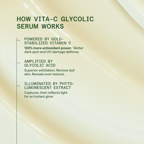 Murad Vita-C Glycolic Serum - Brightening Vitamin C & Glycolic Acid for Radiant Skin - 1.0 oz
