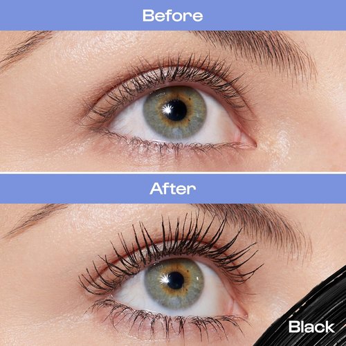 Alleyoop Tubing Mascara Black - Lengthening & Defining, Smudge Resistant, Vegan Formula | 4 mL Mini Size
