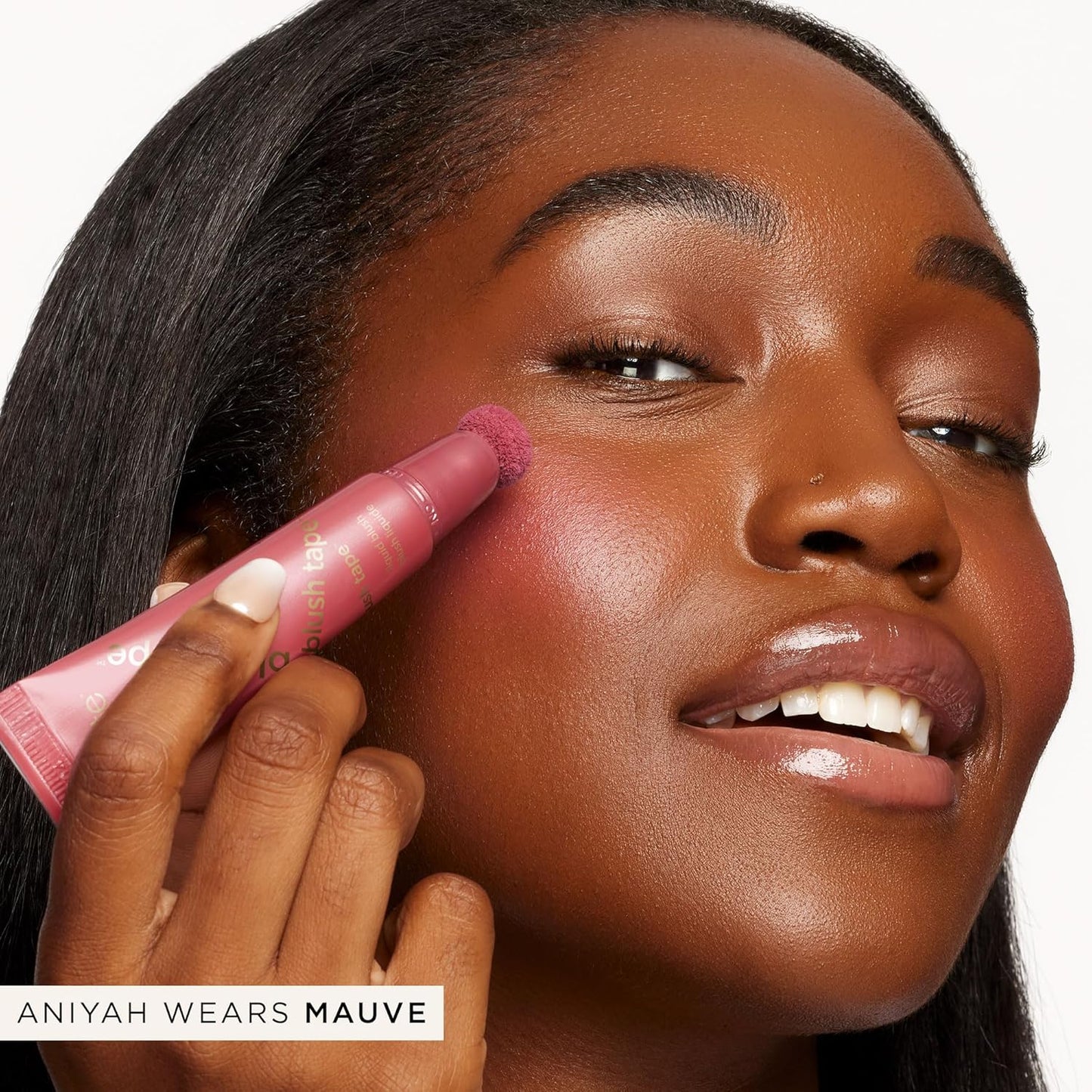 Tarte Blush Tape Satin Liquid Blush - Blendable, Buildable Formula with Mango & Shea Butters | Vegan & Cruelty-Free