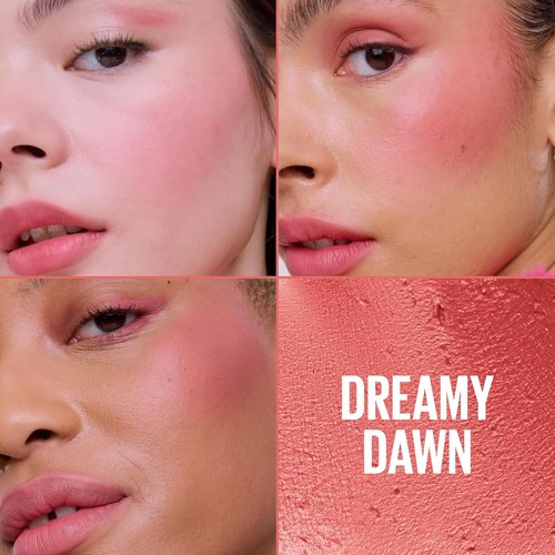 Maybelline Cloudtopia Blush - Ultra-Vivid Cheek & Lip Mousse in Dreamy Dawn | Long-Lasting 14HR Color