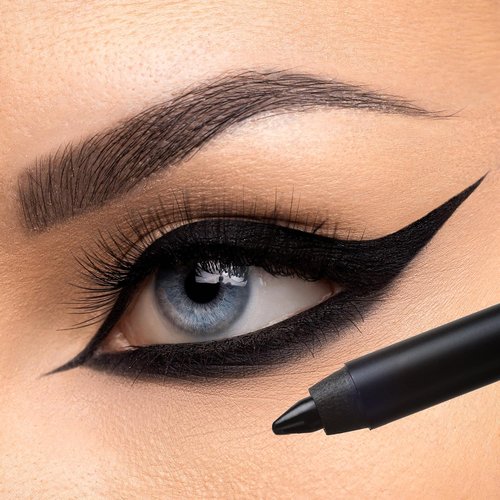 K7L Black Eyeliner - Waterproof, Longwear, Smudgeproof | Onyx Shade for All-Day Definition