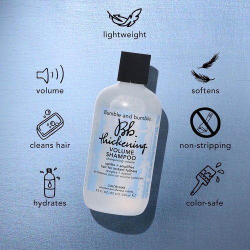 Bumble and bumble. Thickening Hair Volumizing Gift Set - Travel Size | Shampoo, Conditioner & Texture Spray for Fine to Medium Hair | 3-Piece Set