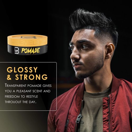 L3 Level 3 Pomade - Improves Hair Strength and Volume Long-Lasting Hold