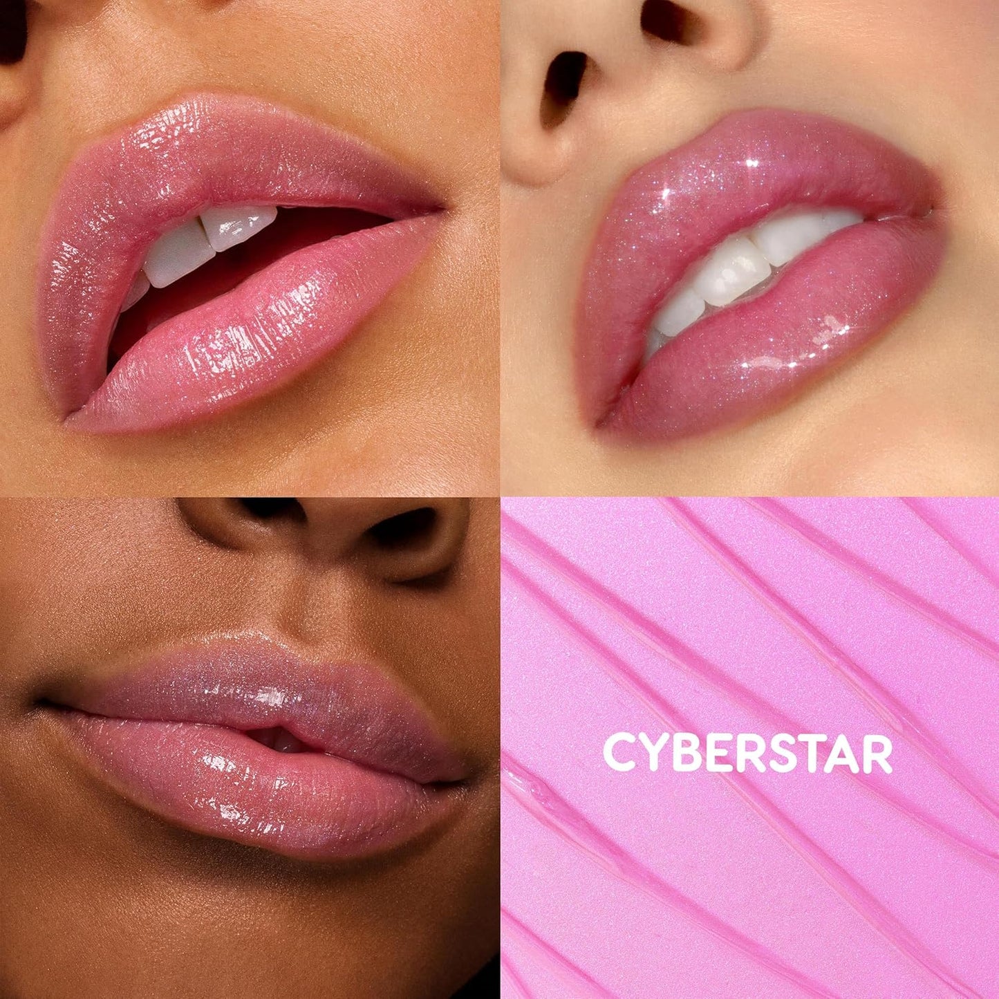 ColourPop So Juicy Plumping Lip Gloss Balm - Hydrating Non-Sticky Formula with Peptides - Cyberstar (0.07 oz)