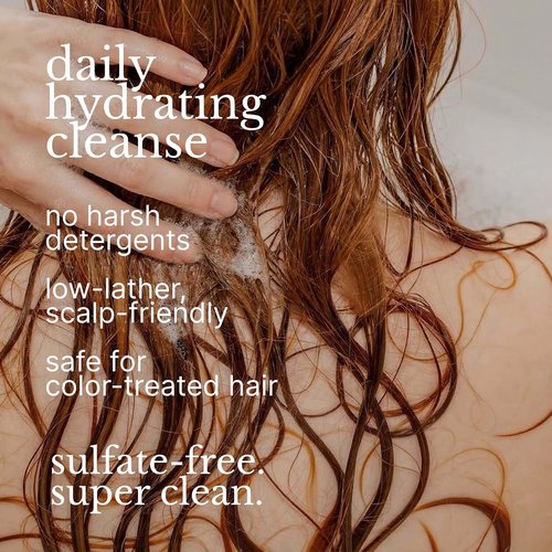 Red Flower Wanderlust Hydrating Shampoo - Sulfate-Free Moisture Boost with Coconut Glycerin & Pro-Vitamin B5, 10 oz